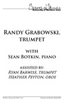 Randy Grabowski, trumpet, January 22, 2019 [program] by University of Northern Iowa