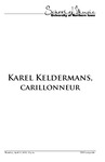 Karel Keldermans, Carillonneur, April 11, 2019 [program] by University of Northern Iowa