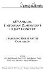 68th Annual Sinfonian Dimensions in Jazz Concert, February 14-15, 2019 [program] by University of Northern Iowa