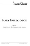 Mary Bailey, oboe, April 19 2019 [program]