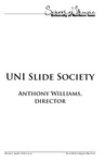 UNI Slide Society, April 8, 2019 [program] by University of Northern Iowa