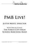 PMB Live!, November 7, 2019 [program] by University of Northern Iowa