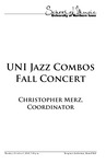 UNI Jazz Combos Fall Concert, October 1, 2019 [program] by University of Northern Iowa