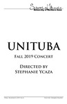 UNITUBA Fall 2019 Concert, November 8, 2019 [program] by University of Northern Iowa