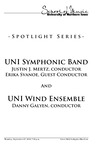 UNI Symphonic Band and UNI Wind Ensemble, September 27, 2018 [program] by University of Northern Iowa