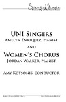 UNI Singers and Women's Chorus, October 16, 2018 [program]
