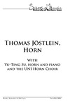 Thomas Jöstlein, Horn, September 10, 2018 [program] by University of Northern Iowa