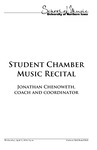 Student Chamber Music Recital, April 11, 2018 [program]