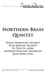 Northern Brass Quintet, February 13, 2018 [program]