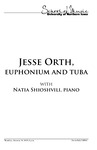 Jesse Orth, euphonium and tuba, January 18, 2018 [program]