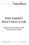 UNI Varsity Men’s Glee Club, April 2, 2018 [program] by University of Northern Iowa