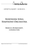 Northern Iowa Symphony Orchestra, October 19, 2017 [program]