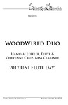 WoodWired Duo, October 16, 2017 [program] by University of Northern Iowa