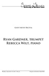 Ryan Gardner, trumpet and Rebecca Wilt, piano, September 14, 2017 [program]