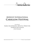 Midwest International Carillon Festival, September 14-16, 2017 [program] by University of Northern Iowa