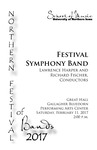 Festival Symphony Band, February 11, 2017 [program] by University of Northern Iowa