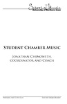 Sudent Chamber Music, April 13, 2016 [program] by University of Northern Iowa