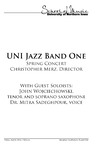 UNI Jazz Band One: Spring Concert, April 8, 2016 [program]