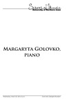 Margaryta Golovko, piano, March 23, 2016 [program] by University of Northern Iowa. School of Music.