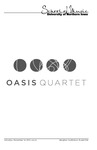 Oasis Quartet, November 14, 2015 [program]