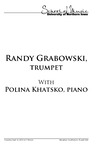 Randy Grabowski, trumpet, September 8, 2015 [program]