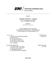 Amanda McIlravy, Soprano, in a Graduate Recital, December 4, 2023 [program] by University of Northern Iowa. School of Music.