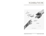 Levi Temple, What Once Was, October 10, 2023 [program] by University of Northern Iowa. School of Music.