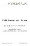 UNI Symphonic Band, December 4, 2023 [program]