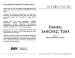 Daniel Sanchez, Tuba, March 6, 2023 [program]