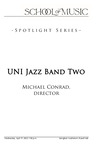 UNI Jazz Band Two, April 19, 2023 [program]