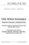 UNI Wind Ensemble, Danny Galyen, Conductor, April 11, 2023 [program]