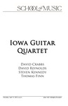Iowa Guitar Quartet, April 15, 2023 [program]