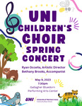 UNI Children's Choir Spring Concert, May 9, 2023 [program]