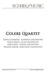 Colere Quartet, February 3, 2023 [program]