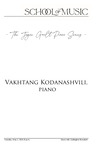 Vakhtang Kodanashvili, Piano, May 2, 2023 [program]