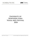University of University of Northern Iowa Vocal Arts Festival 2024, October 7, 2024 [program] by University of Northern Iowa. School of Music.