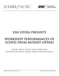 UNI Opera Presents Workshop Performances of Scenes from Mozart Operas, December 7, 2024 [program] by University of Northern Iowa. School of Music.