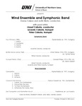 Wind Ensemble and Symphonic Band, October 24, 2024 [program] by University of Northern Iowa. School of Music.