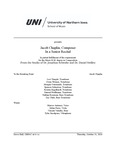 Jacob Chaplin, Composer, in a Senior Recital, October 31, 2024 [program] by University of Northern Iowa. School of Music.