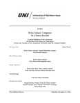 Rylee Scheel, Composer in a Senior Recital, November 21, 2024 [program] by University of Northern Iowa. School of Music.