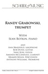 Randy Grabowski, Trumpet, With Sean Botkin, Piano, January 25, 2022 [program]