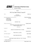 2022 New Music Festival: Concert II, March 11, 2022 [program] by University of Northern Iowa. School of Music.