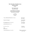 Tyler Gajewsky, Bass, Dyan Meyer, Piano, April 12, 2022 [program] by University of Northern Iowa. School of Music.University of Northern Iowa. School of Music.