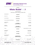 Winter Recital 3, From the Studios of Emily Clouser, Christine Compton, and Heather Gillis, December 4, 2022 [program]
