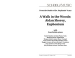 A Walk in the Woods: Aidan Shorey, Euphonium, with Sean Botkin, piano, November 10, 2022 [program] by University of Northern Iowa. School of Music.