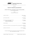 *Mostly* Trumpet & Electronics: Ashley Killam, trumpet and flugelhorn in a Lecture Recital with Computer Fixed Media, October 27, 2022 [program] by University of Northern Iowa. School of Music.