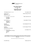 Alyssa Piper, Soprano, Dyan Meyer, Piano, & Aaron Powers, Bass, Mariko Morita, Piano, April 3, 2023 [program] by University of Northern Iowa. School of Music.