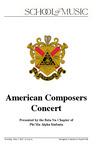 American Composers Concert, May 4, 2023 [program] by University of Northern Iowa. School of Music.University of Northern Iowa. School of Music.