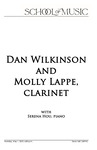 Dan Wilkinson and Molly Lappe, Clarinet, May 1, 2023 [program] by University of Northern Iowa. School of Music.