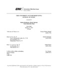 Emma Hawkinson, Mezzo-Soprano, Natia Shioshvili, Piano, January 31, 2023 [program] by University of Northern Iowa. School of Music.